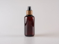 Preview: 200ml-petflasche-kosmetik-recycelt-braun-sprayflasche