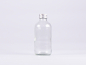 Preview: Klarglasflasche 250ml, mit Schraubverschluss Aluminium