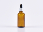 Preview: braunglas-flasche-pipette-silber-50ml