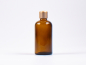 Preview: Braunglasflasche 100ml, mit Tropfmontur Gold