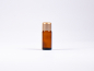 Preview: Braunglasflasche 10ml, mit Tropfmontur Gold