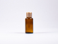 Preview: Braunglasflasche 30ml, mit Tropfmontur Gold