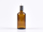 Preview: glas-kosmetik-lotionsflasche-100ml-gelpumpe