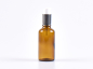 Preview: braunglas-lotionspumpe-50ml-gold-edel