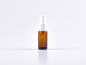 Preview: Braunglasflasche 10ml, mit Zerstäuber Kunststoff