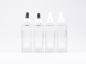 Preview: Klarglasflasche Miro 100ml - Pipette weiss