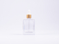 Preview: Klarglasflasche Miro 50ml - Pipette gold