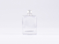 Preview: Klarglasflasche Miro 50ml - Schraubverschluss Aluminium