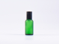 Preview: Glasflasche-mit-Roll-On-Montur-Glas-Stahl