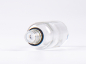 Preview: Klarglasflasche 100ml, mit Schraubverschluss & Giessring