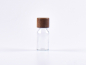 Preview: Klarglasflasche 10ml,  mit Tropfmontur Walnut