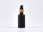 Preview: 100ml-glasflasche-schwarz-mattiert