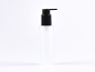 Preview: kosmetikflasche--mattiert-100ml-dispenser-schwarz