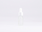 Preview: säuremattierte Flasche 10ml, mit Pipette weiss