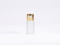 Preview: säuremattierte Flasche 10ml, mit Tropfmontur Gold