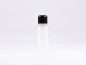 Preview: säuremattierte Flasche 30ml, mit Tropfmontur schwarz