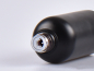 Preview: Schwarzglasflasche 30ml, mit Schraubverschluss & Giessring