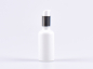 Preview: 30ml-kosmetikflasche-glas-weiss-gelpumpe