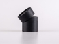 Preview: Dose "Eco" 170ml, aus Pappe, mattschwarz