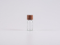 Preview: Klarglasflasche 10ml,  mit Tropfmontur Walnut