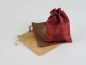 Preview: Jute (Leinen)Beutel klein, 8.5x11.5cm