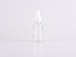 Preview: Klarglasflasche 50ml, mit Pipette weiss