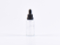 Preview: Flasche-Klarglas-OV-Verschluss-Pipette