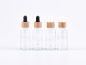 Preview: klarglasflasche-pipette-bambus-100ml