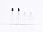 Preview: Klarglasflasche 30ml, mit Pipette weiss