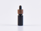 Preview: pipettenflasche-violettglas-miron-bambusmontur-eco