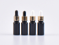 Preview: MIRON Violettglasflasche 10ml, mit Pipette gold