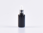 Preview: pipettenflasche-mironglas-violettglas-30ml-silber