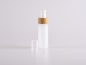 Preview: Flasche "Nasa" 50ml, LD-PE, mit Zerstäuber Bambus