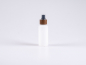 Preview: Flasche "Nasa" 100ml, LD-PE, mit Lotionspumpe Walnut