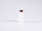 Preview: Flasche "Nasa" 100ml, LD-PE, mit Lotionspumpe Walnut