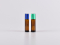 Preview: Roll-On-Flasche, Braun/Klarglas, frei kombinierbar, 10ml Color