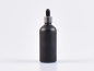 Preview: 100ml-glasflasche-schwarzmatt