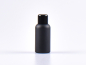 Preview: Schwarzglasflasche 30ml, mit Tropfmontur schwarz