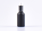 Preview: schwarz-glasflasche-mattiert-30ml
