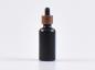 Preview: glasflasche-pipette-walnut-30ml-schwarz