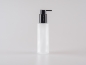 Preview: kosmetikflasche--mattiert-100ml-dispenser-schwarz