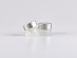 Preview: Glasdose säuremattiert, 7ml, mit Deckel silber