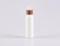 Preview: Flasche "Tara" 100ml, matt-weiss, mit Dispenser Walnut
