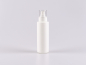 Preview: Flasche "Tara" 200ml, matt-weiss, mit Lotionspumpe "Prime"