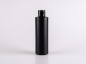 Preview: Flasche "Tara" 250ml, matt-schwarz, mit FlipTop schwarz