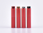 Preview: Zerstäuber "Twist" metallic, rot, 10ml