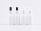Preview: Weissglasflasche 100ml, mit Pipette weiss
