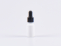 Preview: pipette-glasflasche-weiss-matt-aluminium