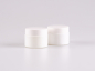 Preview: Weissglasdose 50ml, mit Deckel weiss