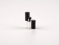 Preview: mini-musterflasche-glas-schwarz-rollon